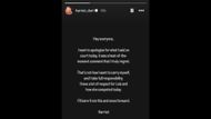 Harriet Dart's Instagram Story - Source: Instagram/@harriet_dart